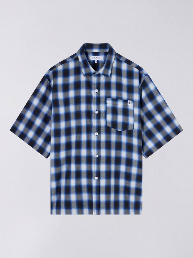 

Рубашка Millbury Regular Fit в клетку Edwin, Blue/Black