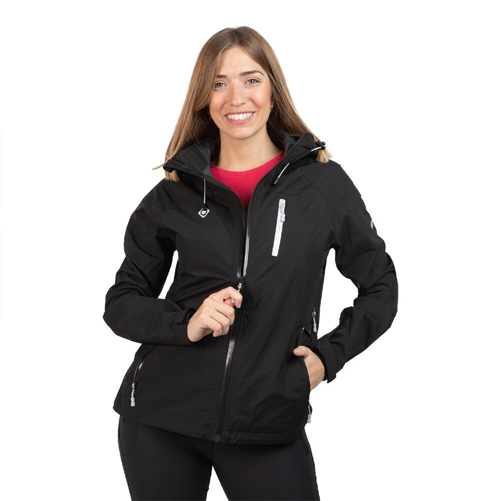 

Куртка Izas Olson W Full Zip Rain, черный