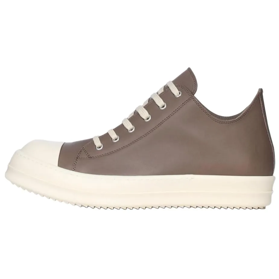 RICK OWENS Кроссовки RO High Top Skateboard Shoes мужские Brown