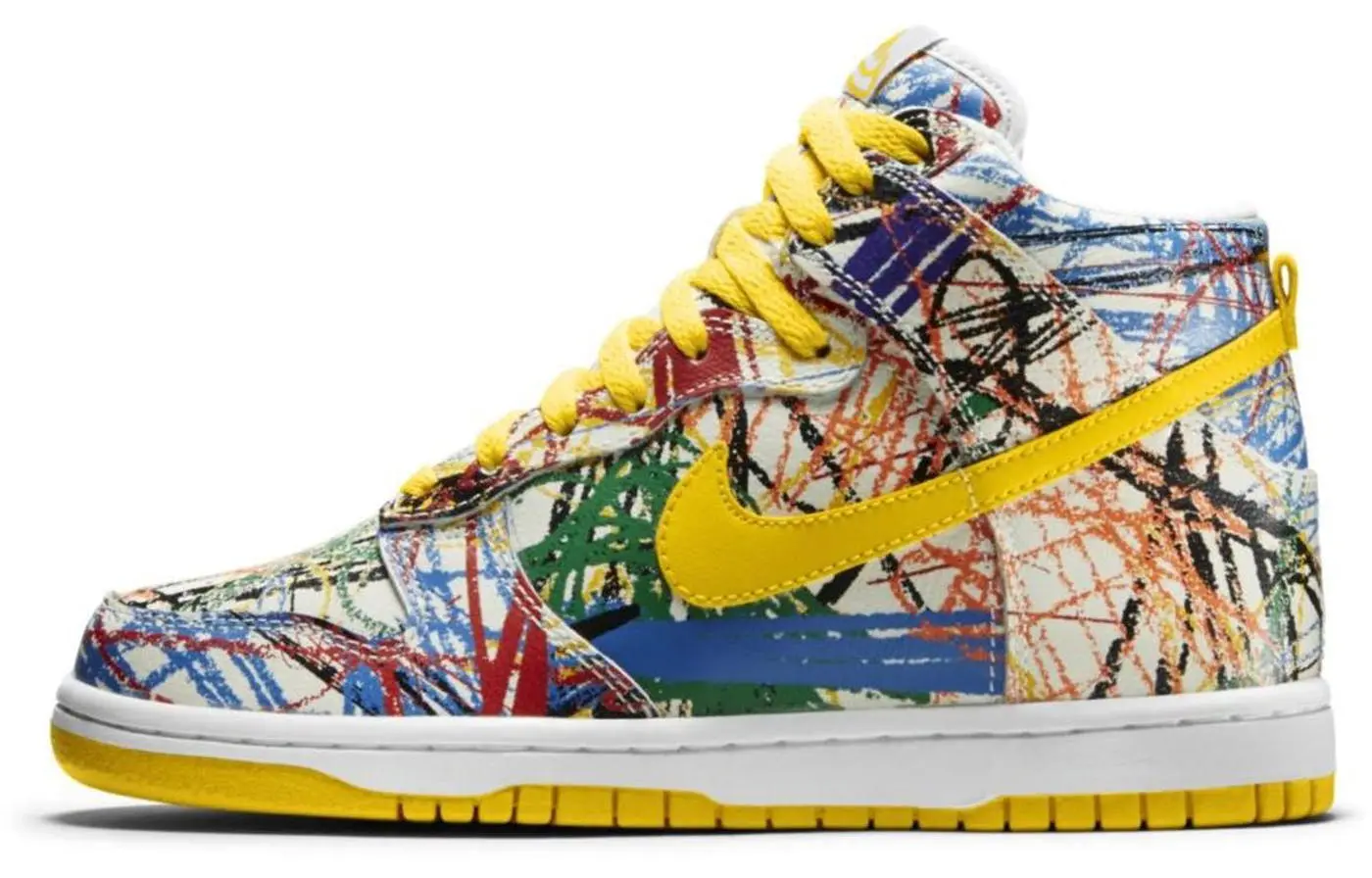 Кроссовки Nike Dunk High Scribble GS
