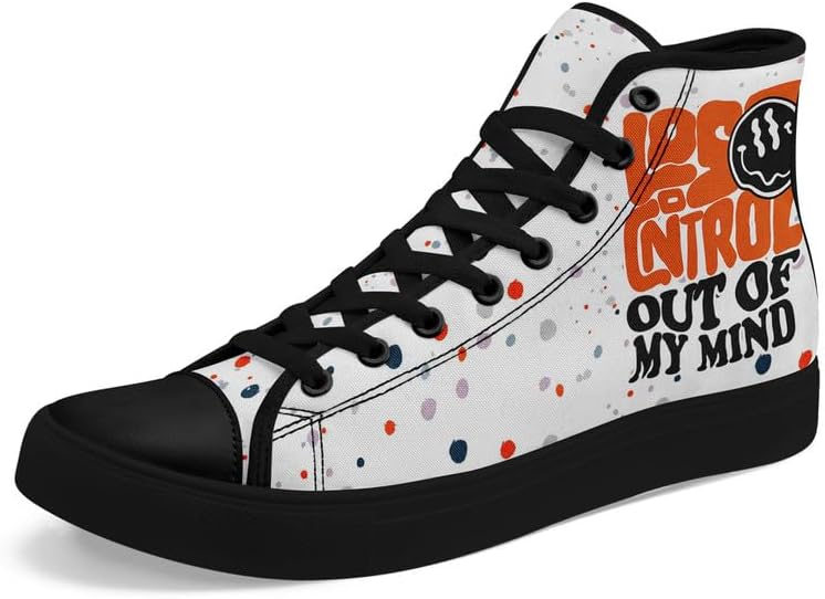 

Женские ультрафashion кеды на высокой подошве AWSOLE Yoga с принтом, унисекс, шнуровка, повседневная обувь для прогулок, тенниса и тренировок, белый/черный/оранжевый