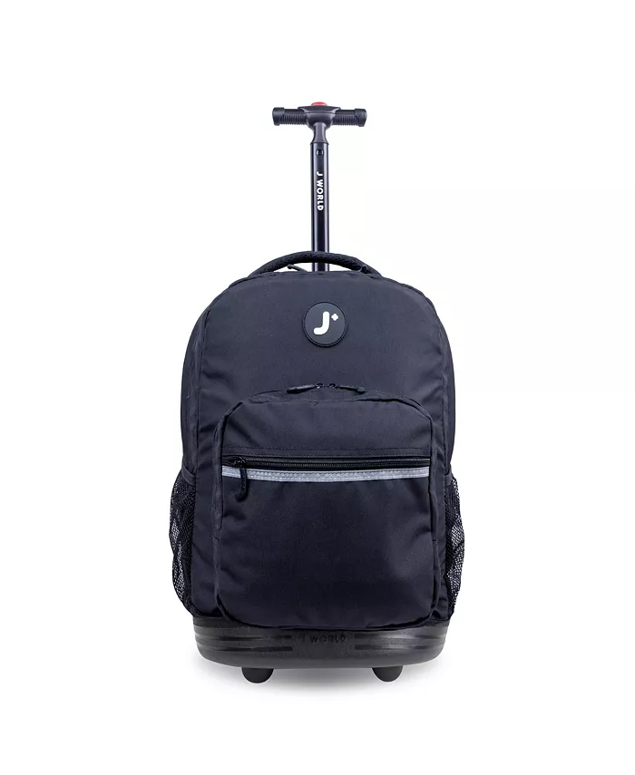 

Детский рюкзак на колесиках Sunrise 18" J World, черный