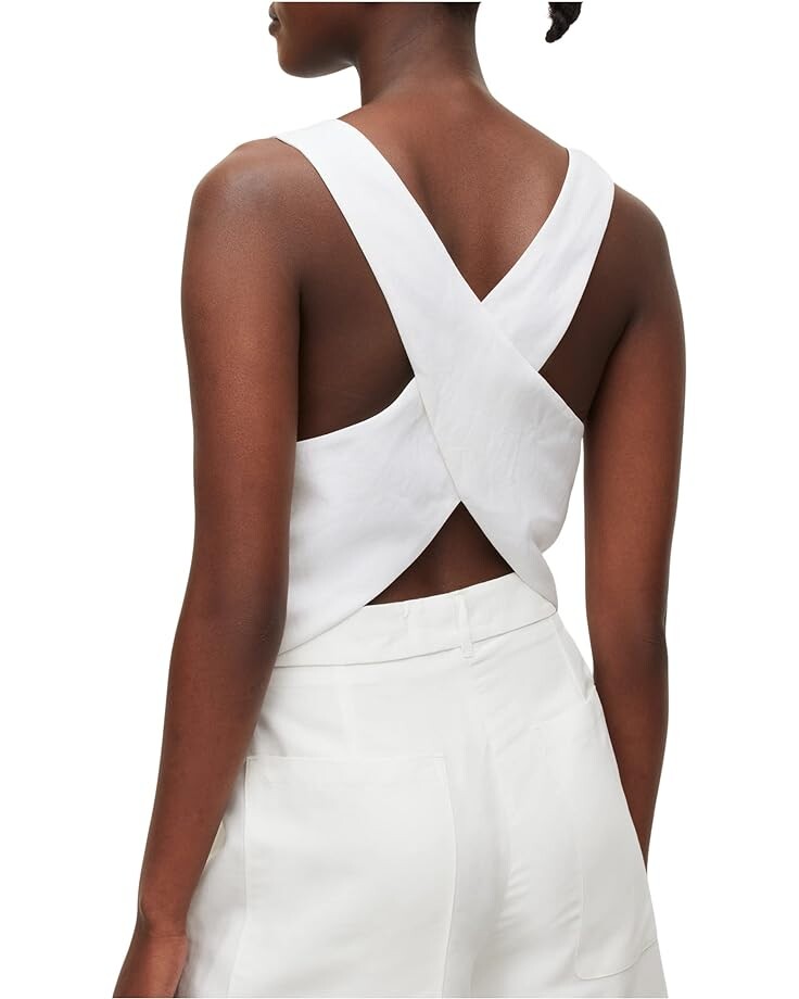 

Пальто AllSaints Petra Waistcoat, белый