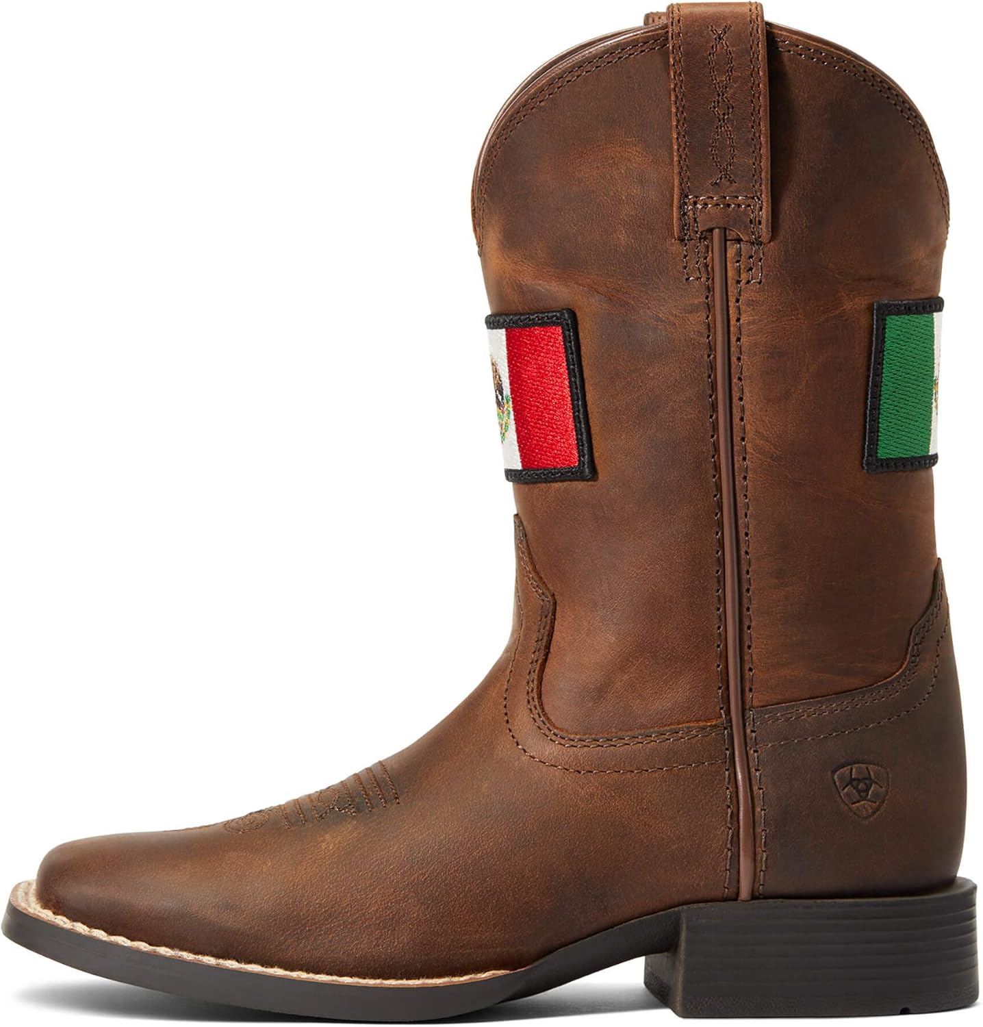 Детские ботинки ARIAT унисекс Orgullo Mexicano Ii Western, коричневый — фото 2