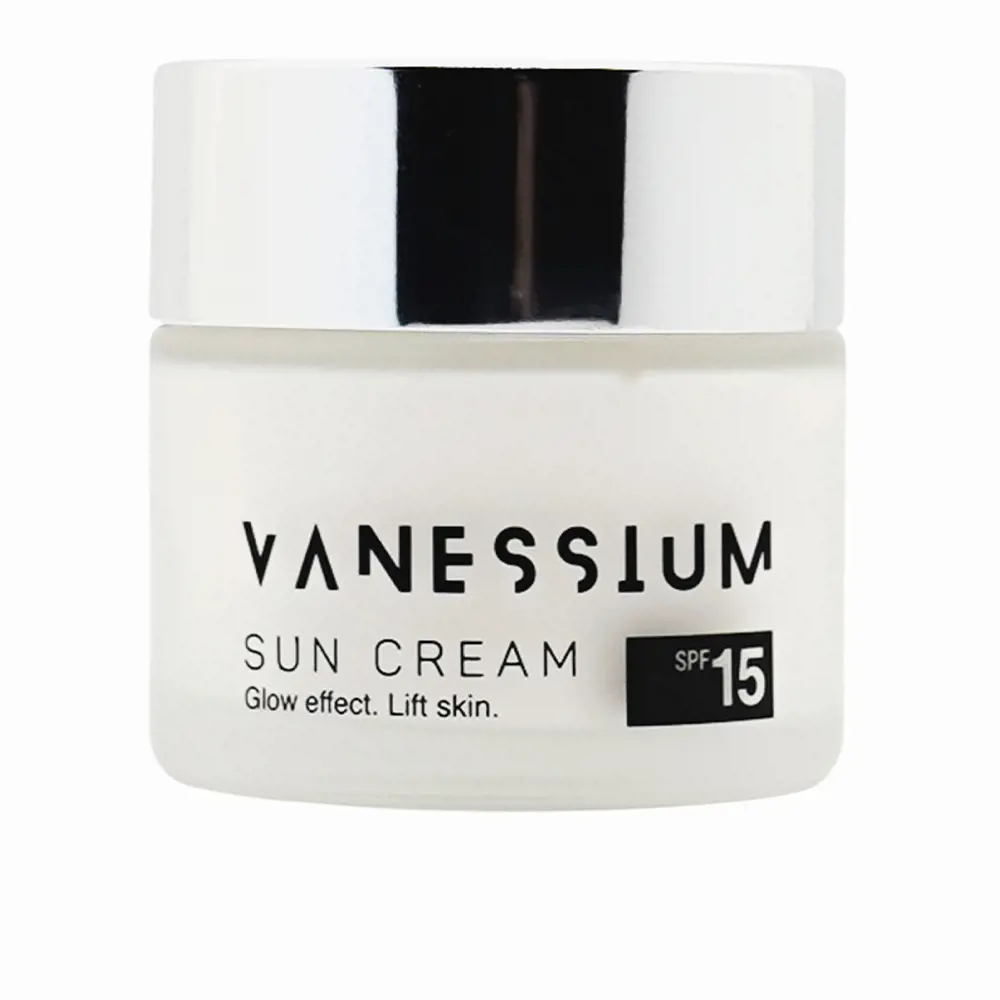 

Солнцезащитный крем Sun cream crema hidratante iluminadora spf15+ Vanessium, 50 мл.