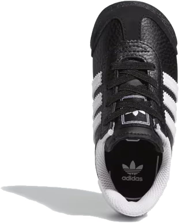 Детские кроссовки adidas Samoa (унисекс), белый/черный — фото 2