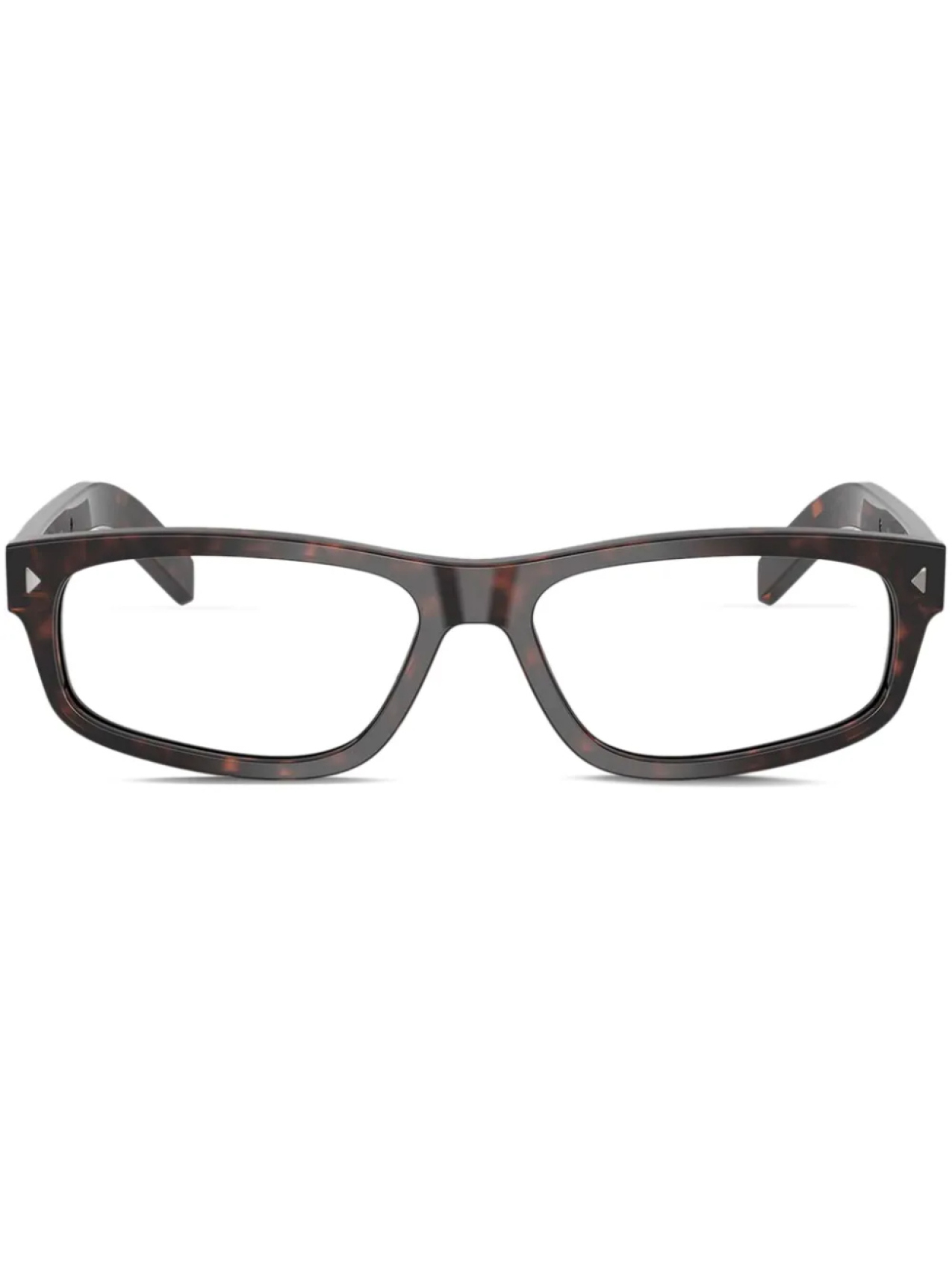 

Prada Eyewear очки в прямоугольной оправе, коричневый