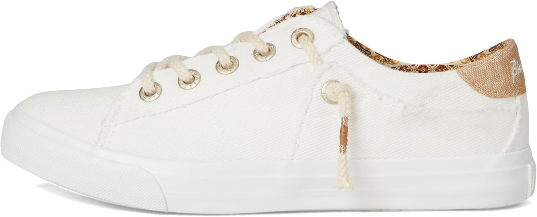 Кроссовки Blowfish Malibu Martina Slip On Shoes, White Twill Fabric — фото 4