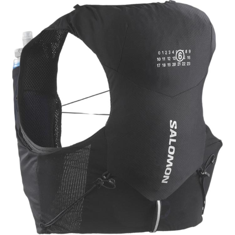 

SALOMON MM6 Коллаборация Безвместимости Альпинистский Рюкзак Уличный Рюкзак Портативный Черный Унисекс