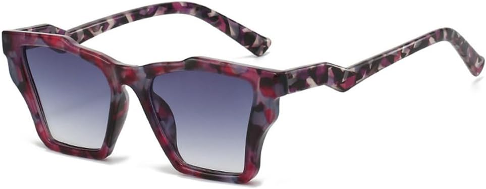 

Женские солнцезащитные очки с градиентным покрытием, защита от ультрафиолета UV400, для занятий спортом на открытом воздухе, бега и езды на велосипеде generic, Purpleflower-gray