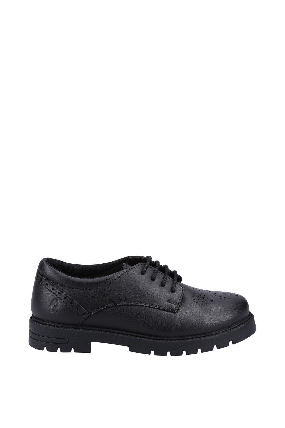 'Jayne Lace Up SNR' Girls BTS FLFR Hush Puppies, черный — фото 4