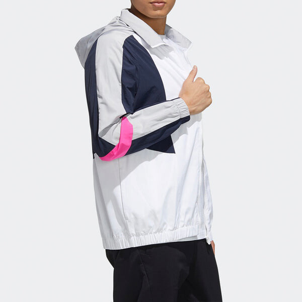 Куртка adidas neo SS TT / Sports Jacket Men's White, белый — фото 4