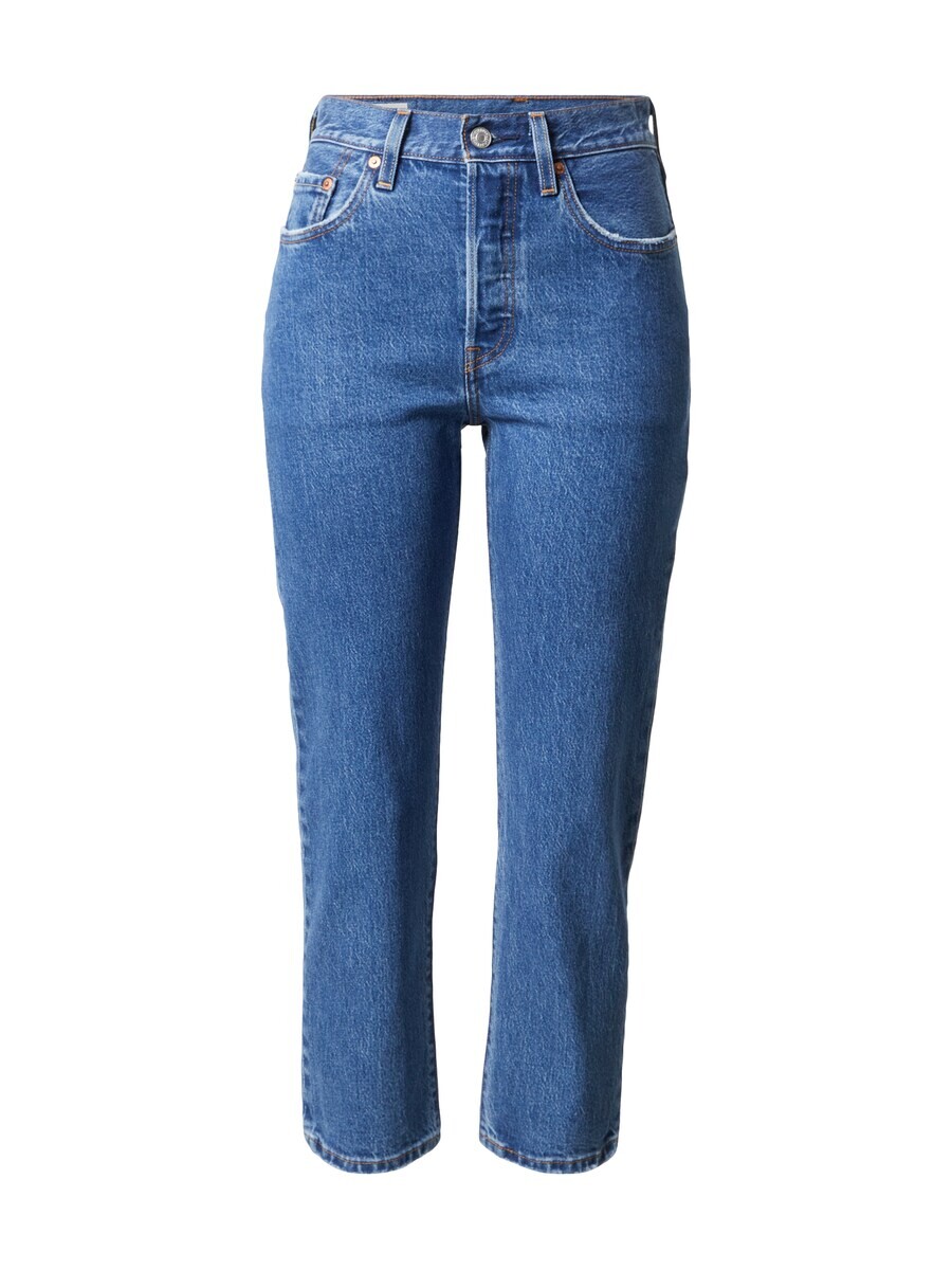

Повседневные джинсы LEVI'S 501 CROP, синий джинсовый