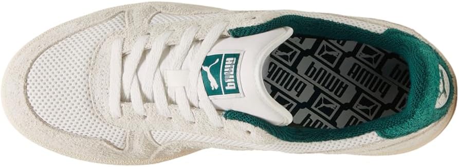 Мужские кроссовки PUMA с сеткой и шнуровкой для зала - белые — фото 4