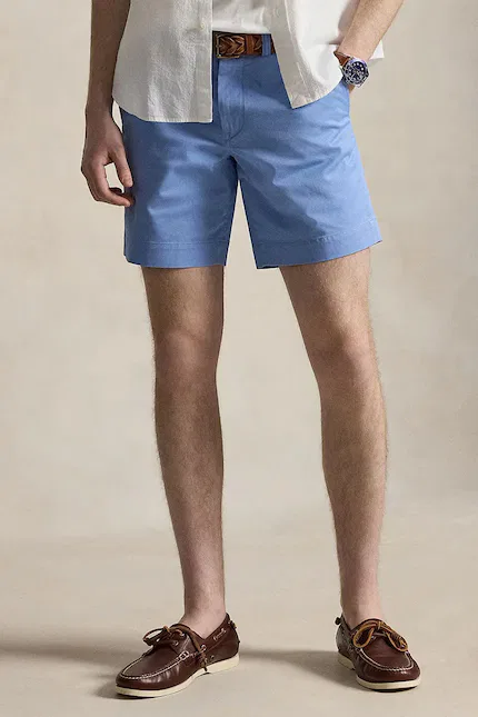 Шорты хлопковые Chino Polo Ralph Lauren, синий