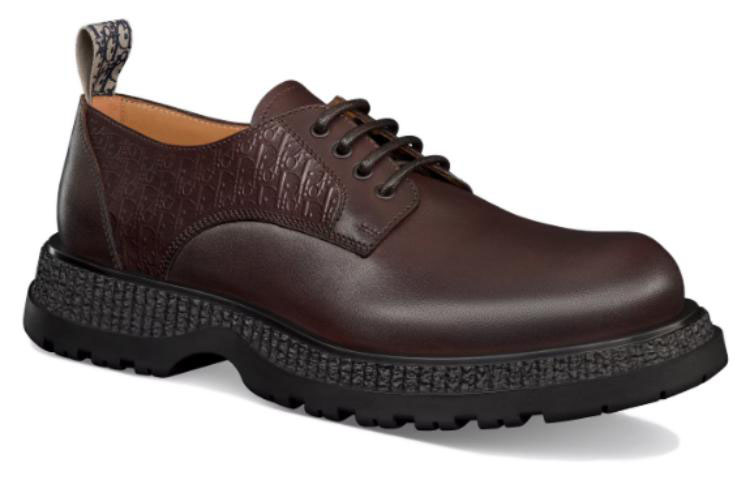 DIOR Мужские повседневные туфли Men's Low top Brown — фото 4