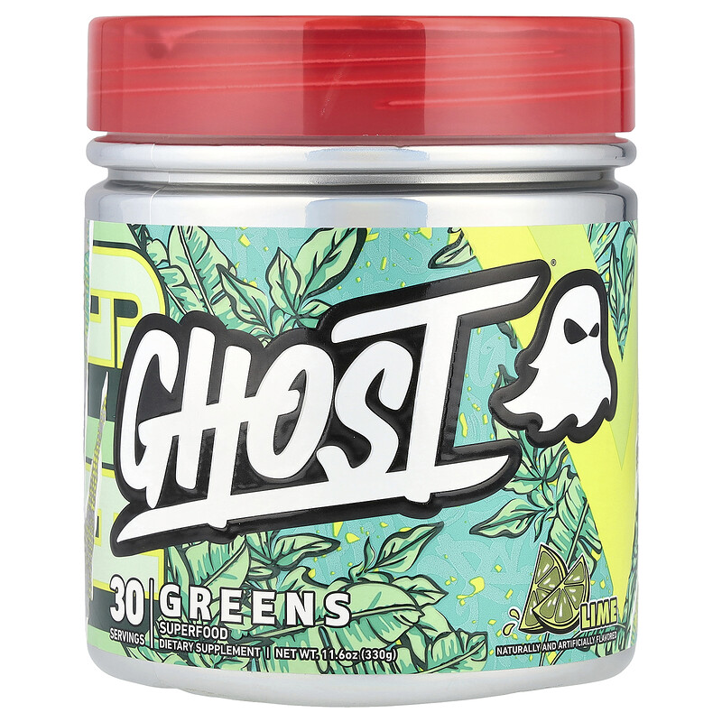 

Ghost, Зелень, лайм, 330 г (11,6 унции)