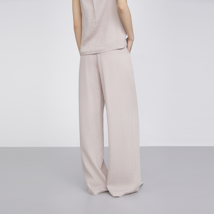 

Женские повседневные брюки тонкие широкие ELLE, розовый