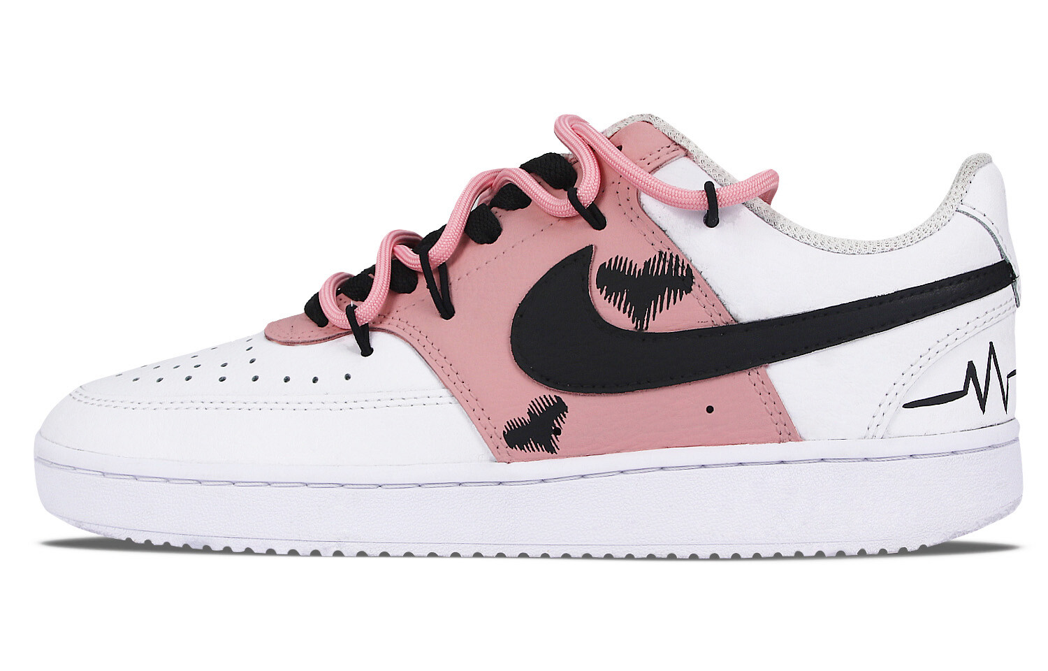 

Кроссовки Nike Court Vision 1 Skateboard Shoes Men Low-Top White, Белый, Кроссовки Nike Court Vision 1 Skateboard Shoes Men Low-Top White