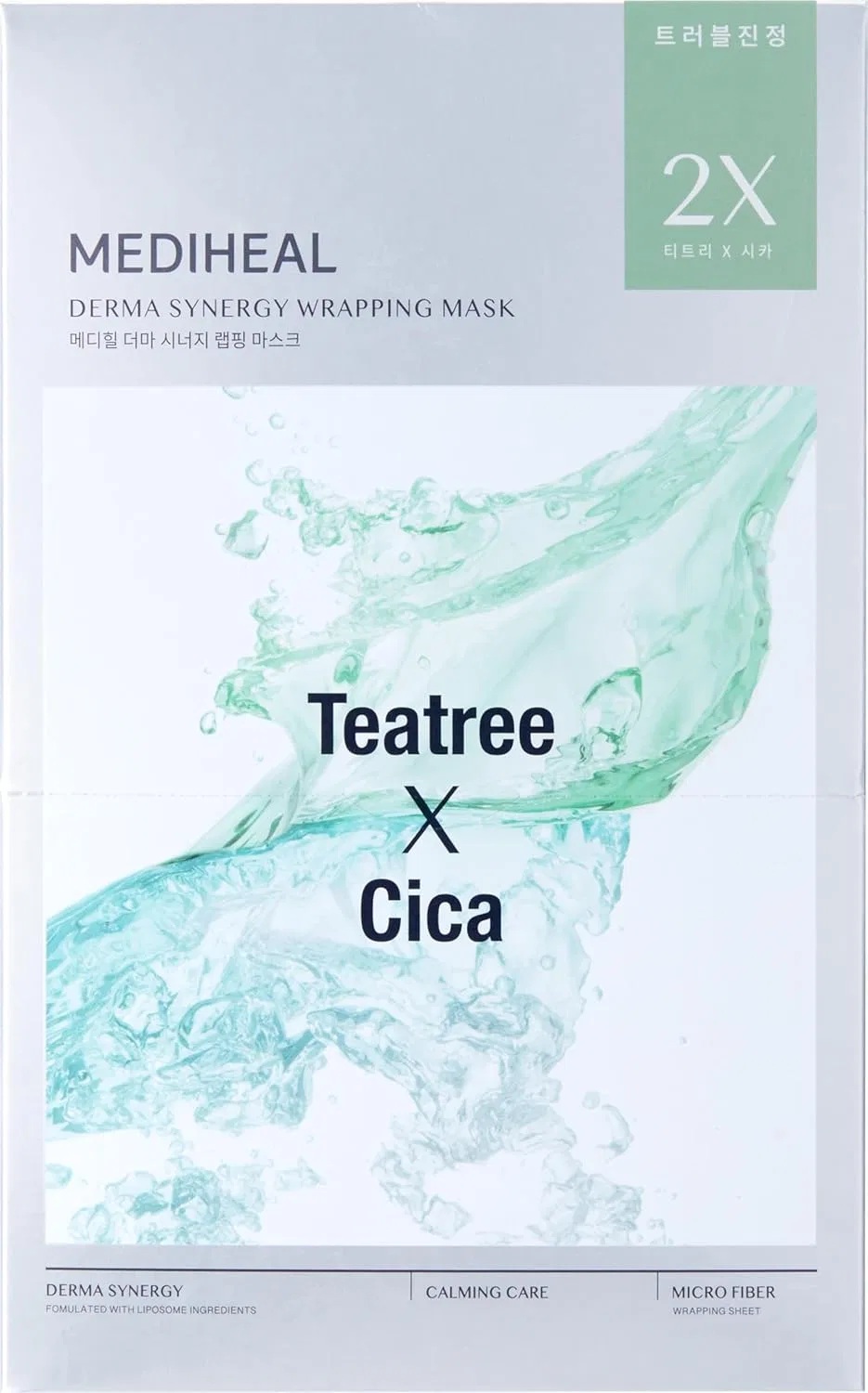 Тканевая маска Mediheal — Тканевая успокаивающая Darkness Wrapping Mask Calming