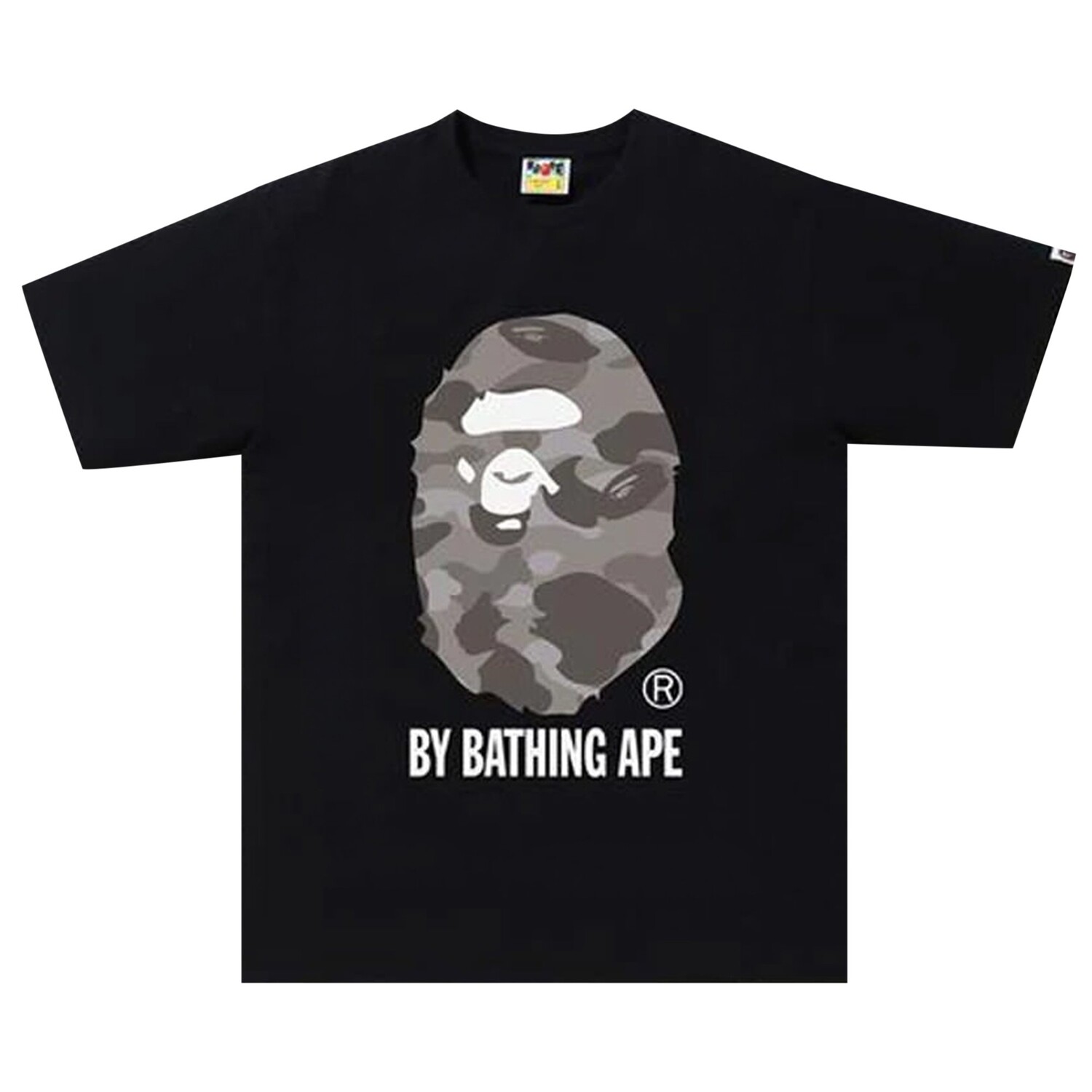 

Футболка BAPE Color Camo By Bathing Ape, цвет Черный/Серый