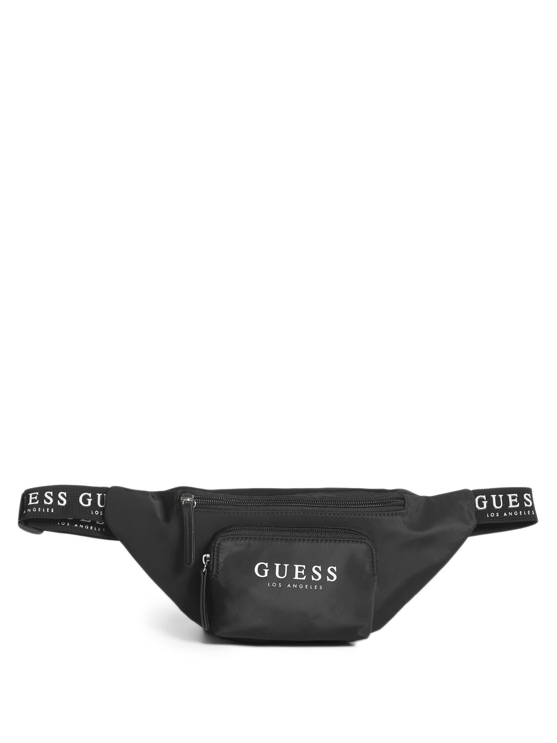 

Поясная сумка с логотипом Guess Factory, черный