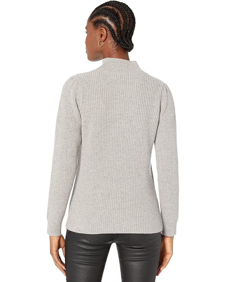 

Свитер MILLY Asymmetrical Hem Sweater, цвет Heather Grey