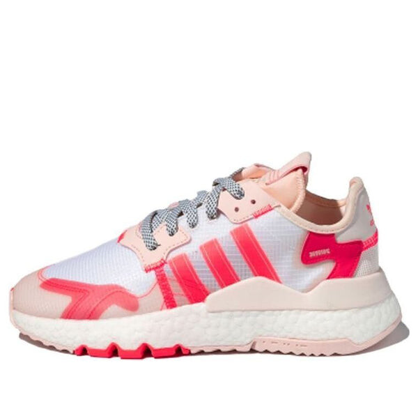 Кроссовки оригинальные nite jogger Adidas, розовый