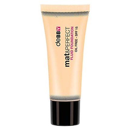 

Debby Mat & Perfect Fluid Makeup без масла SPF 15, 30 мл — упаковка из 2 шт.