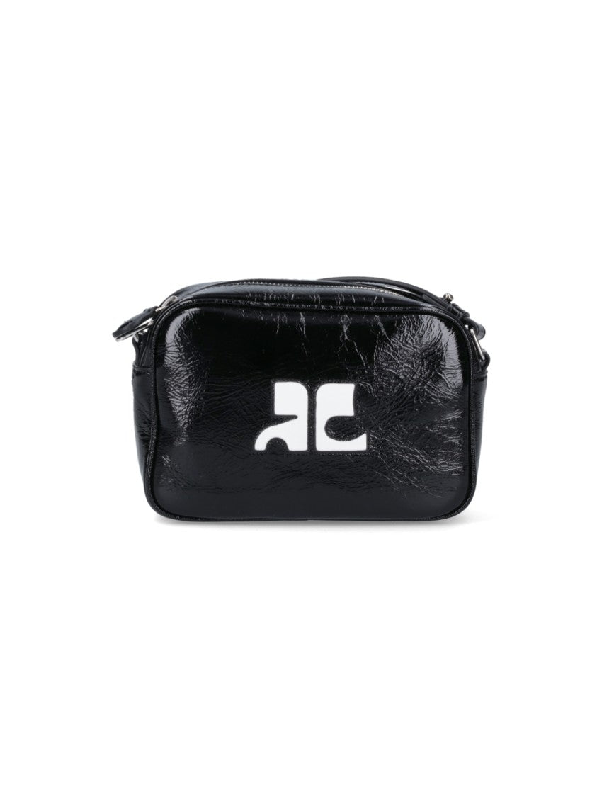 

Сумка через плечо Reedition Camera Bag - черная Courrèges