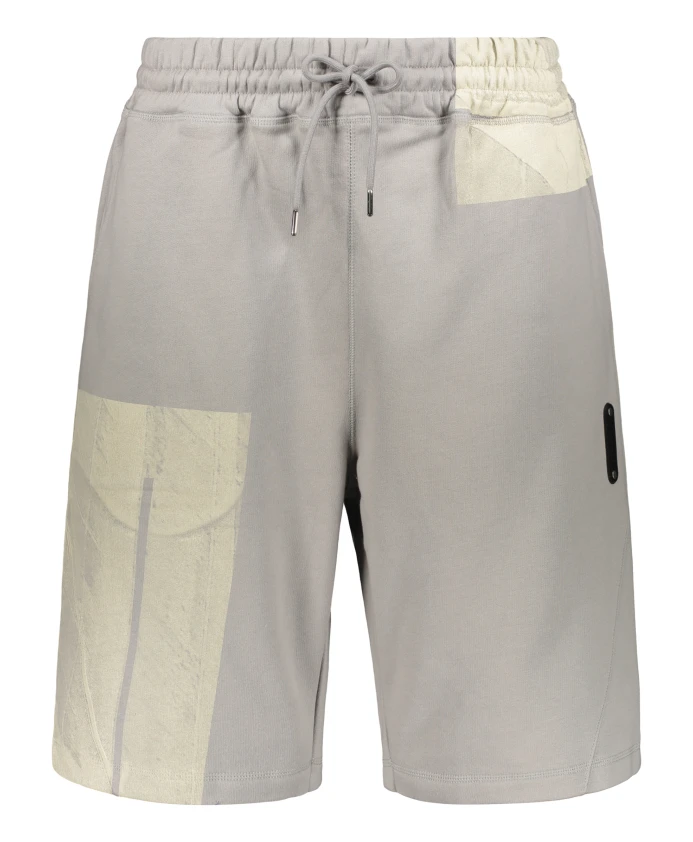 

Хлопковые шорты-бермуды с поясом на шнуровке A-Cold-Wall, серый