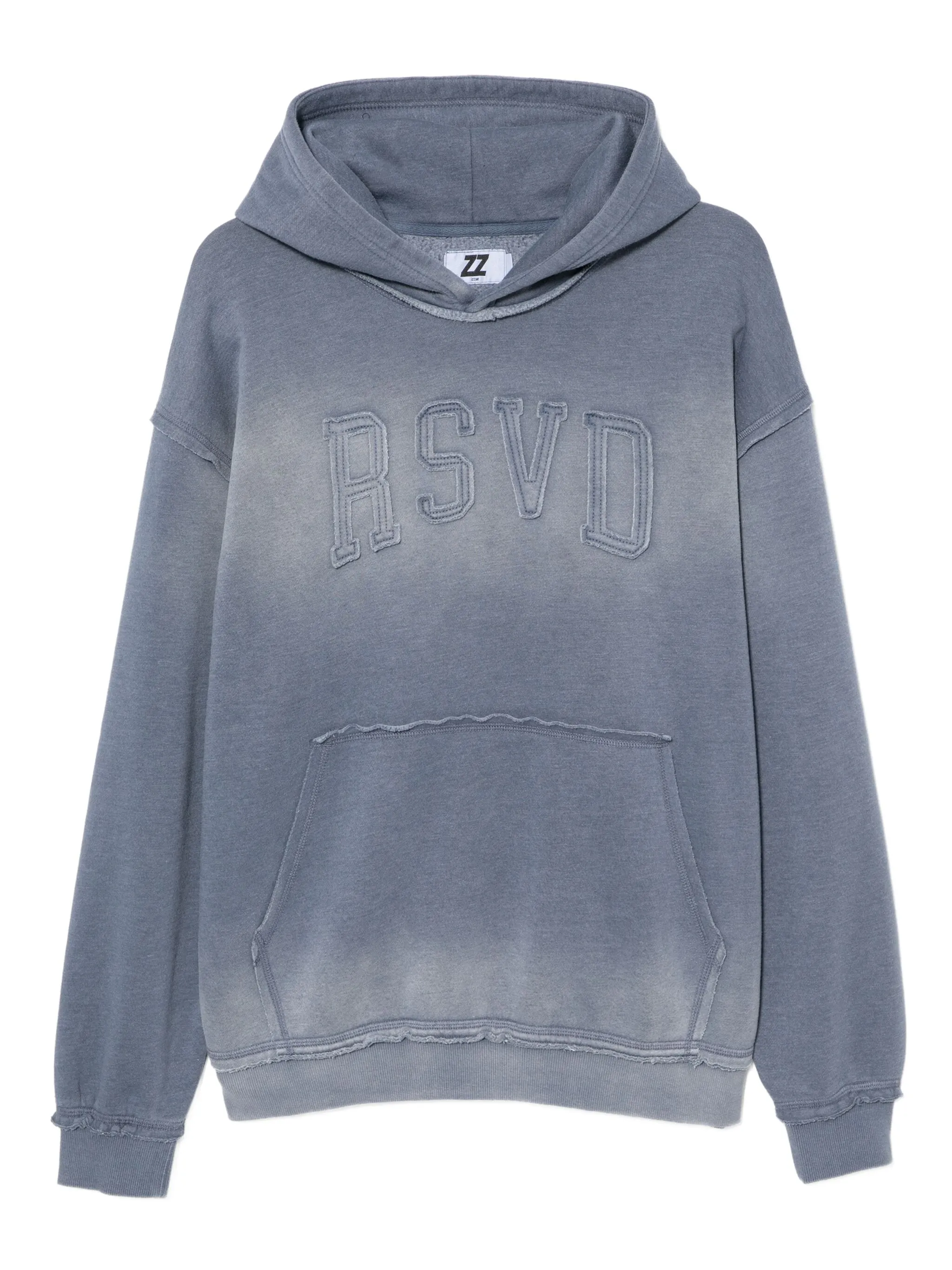 

Худи с вышитым логотипом Izzue, синий