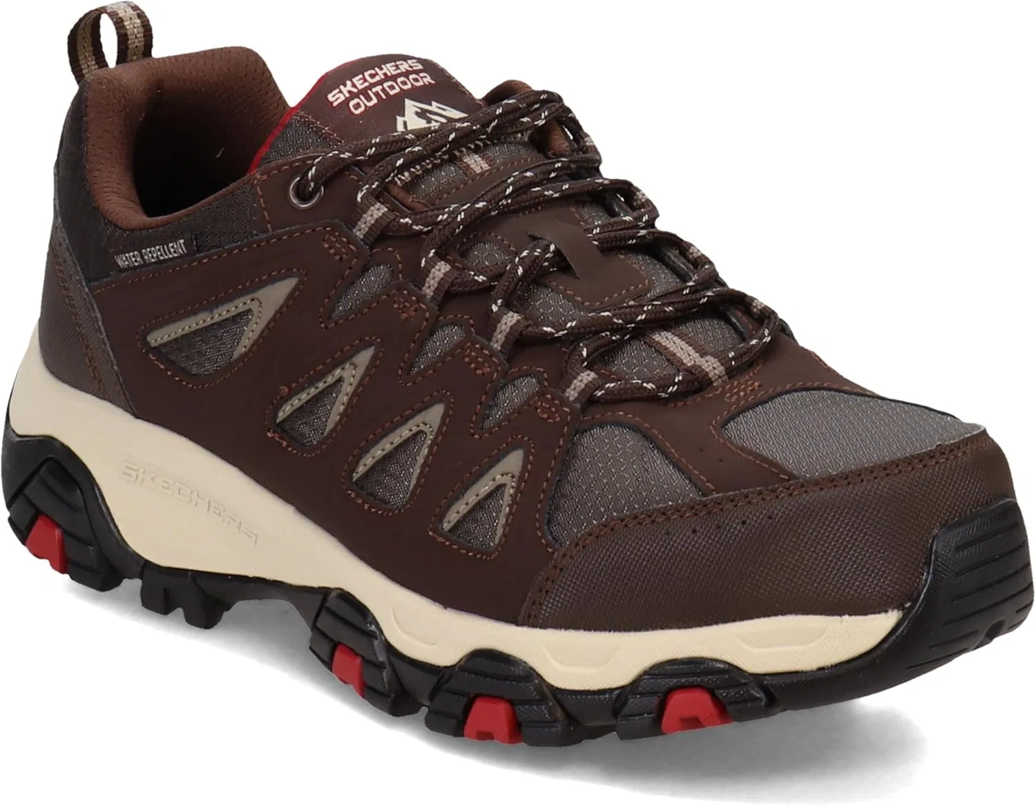 Мужские кроссовки Skechers Gowalk Arch Fit, спортивные слипоны, повседневные лоферы для походов, беговые кроссовки, коричневый — фото 2