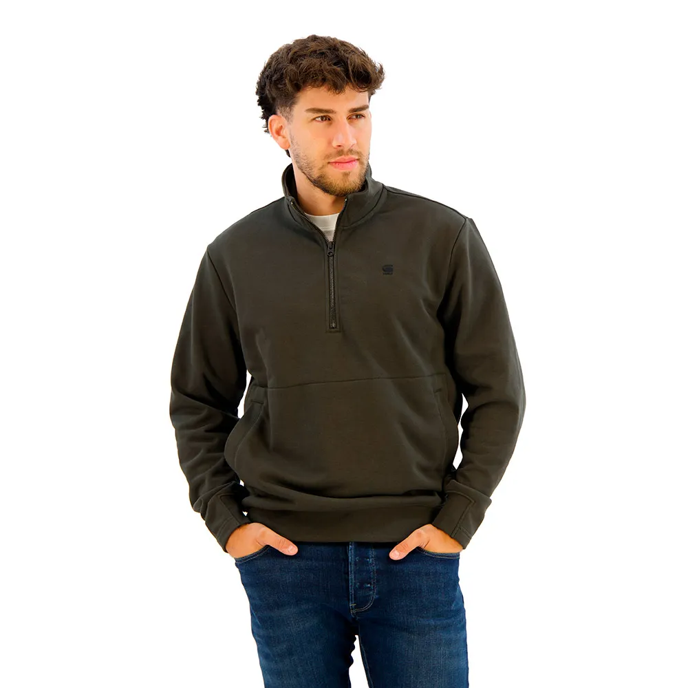 

Толстовка G-Star Nifous half zip, зеленый