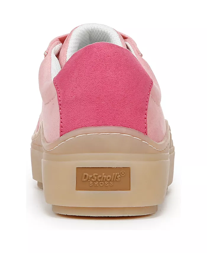 Женские кроссовки на платформе Time Off Win со шнуровкой Dr. Scholl's, розовый — фото 3