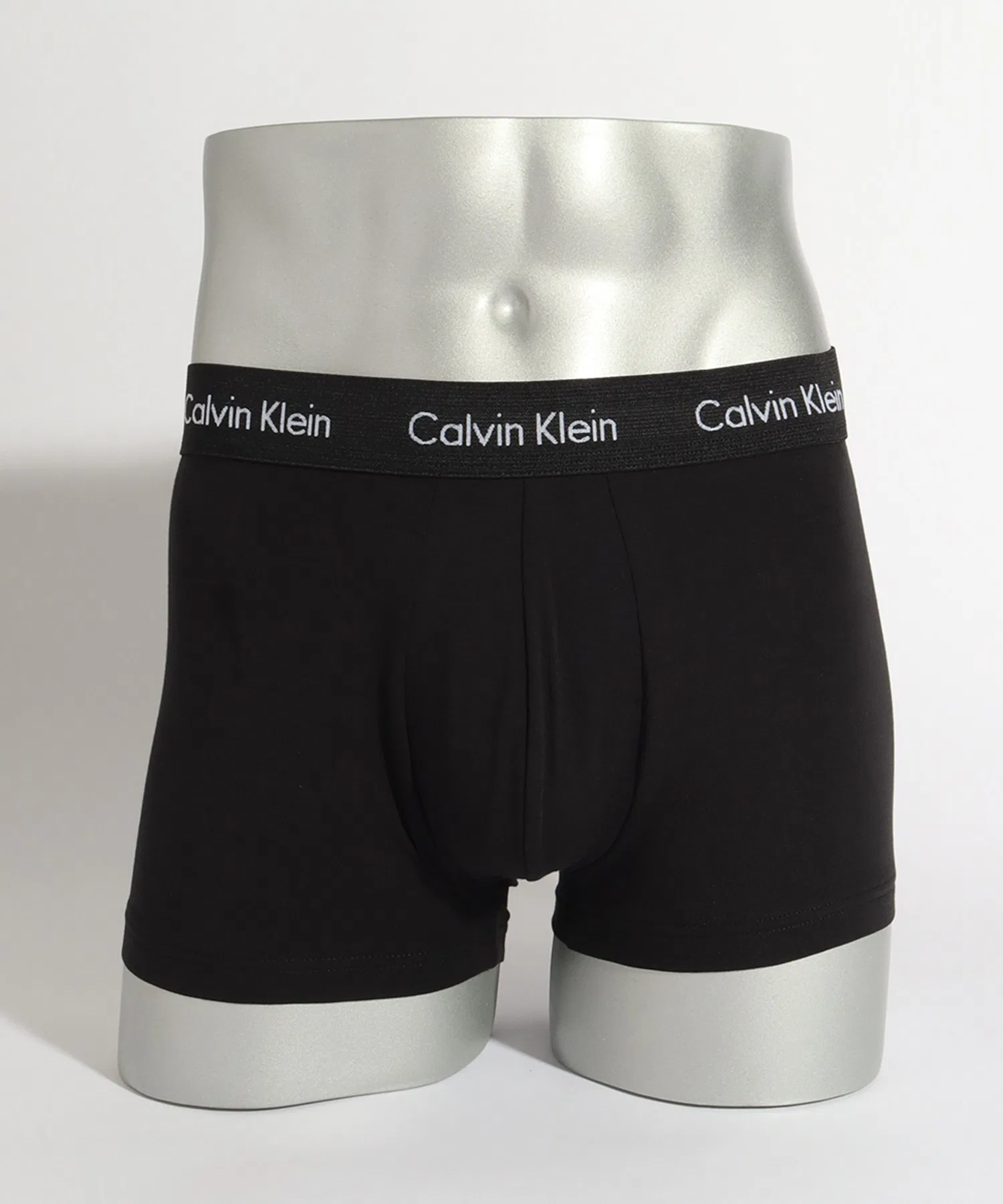 【Calvin Klein】Боксеры с низкой посадкой и логотипом, комплект из 3 штук — фото 3