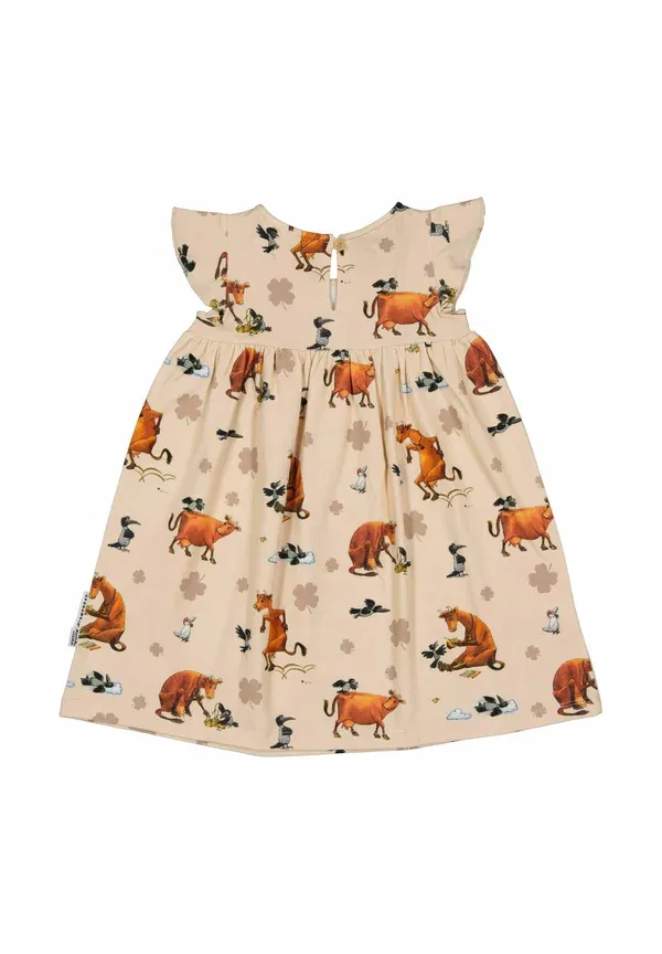 Платье джерси Mamma mu clover jersey dress Geggamoja, бежевый — фото 2