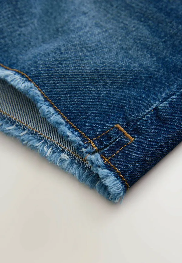 Джинсовые шорты с рваными краями Next, Dark Blue Denim — фото 3