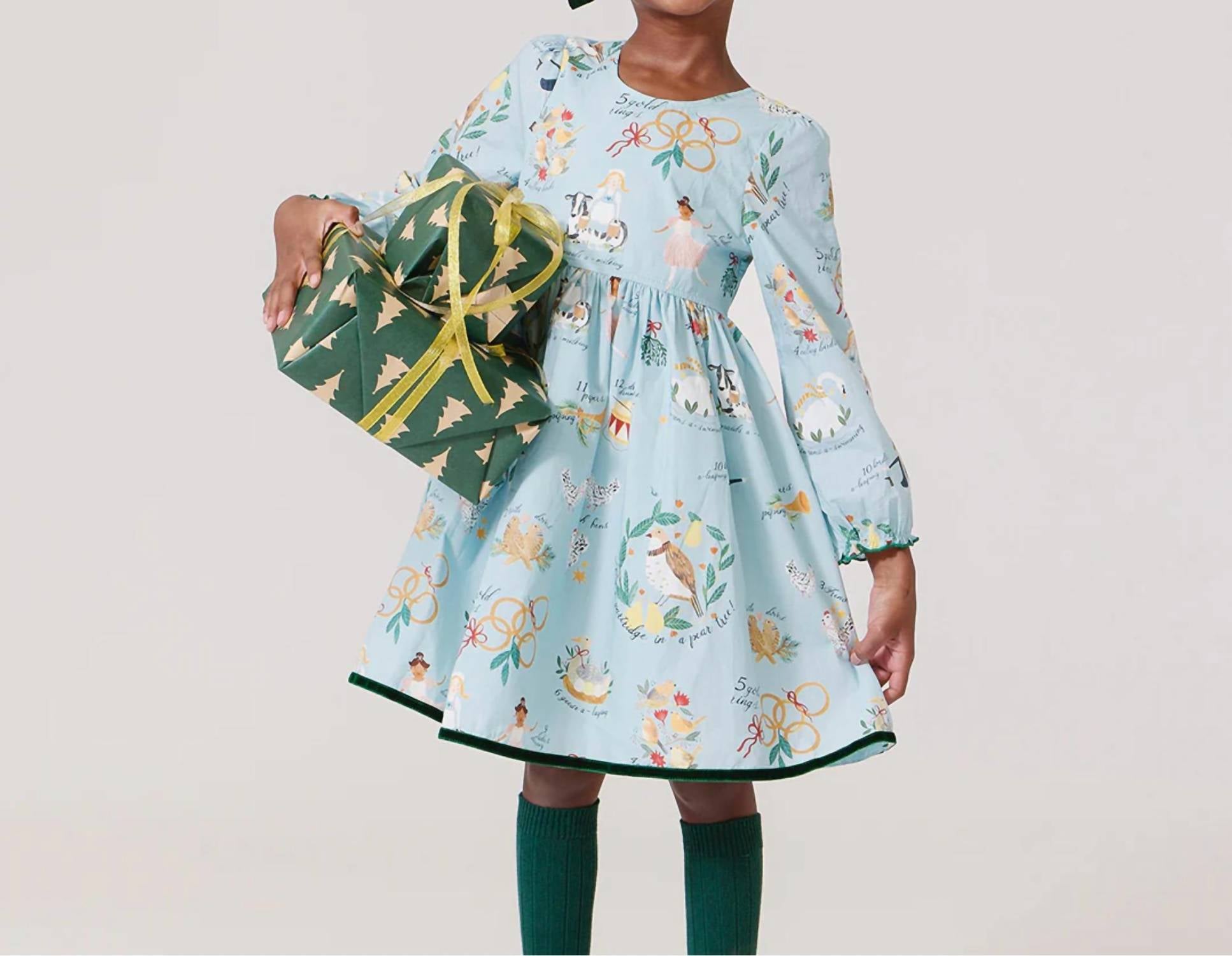 

Платье Amma в стиле "12 дней Рождества" Pink Chicken, 12 Days Of Christmas