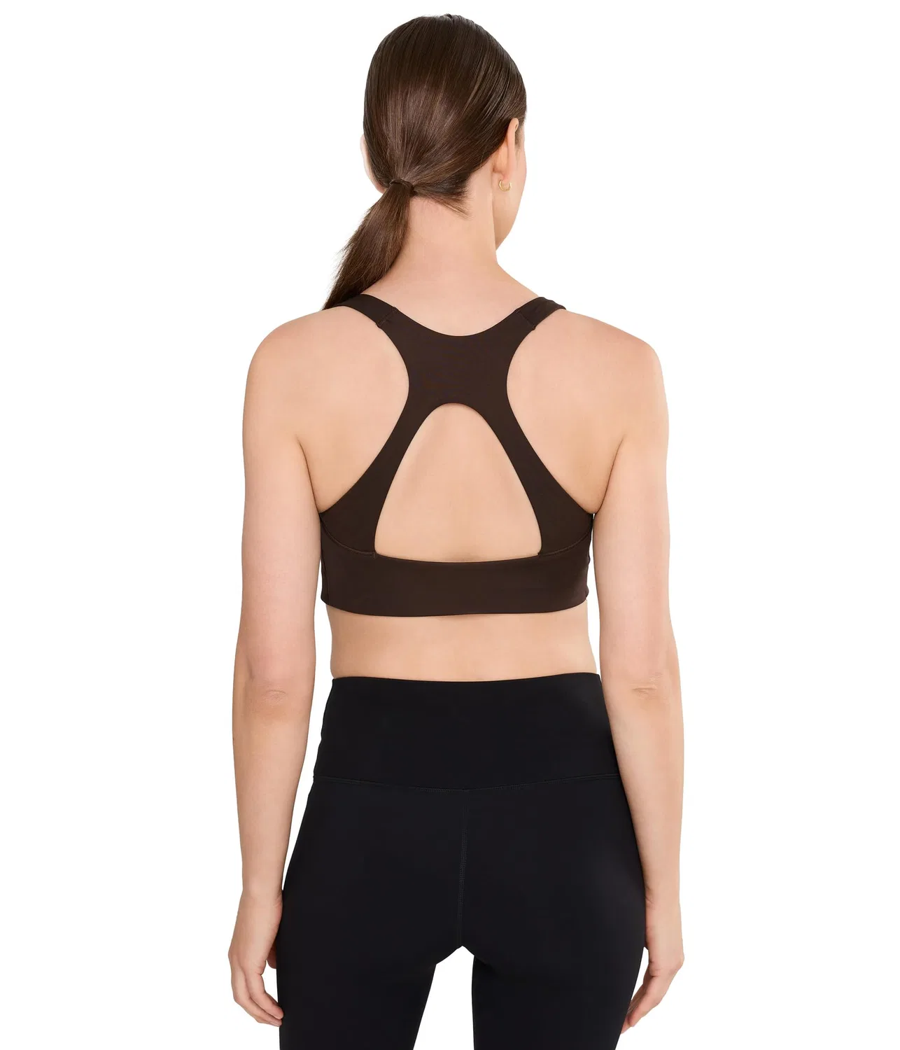 Спортивный бюстгальтер со средней поддержкой Optime Workout Medium-Support Bra Adidas, Aurora Coffee — фото 4