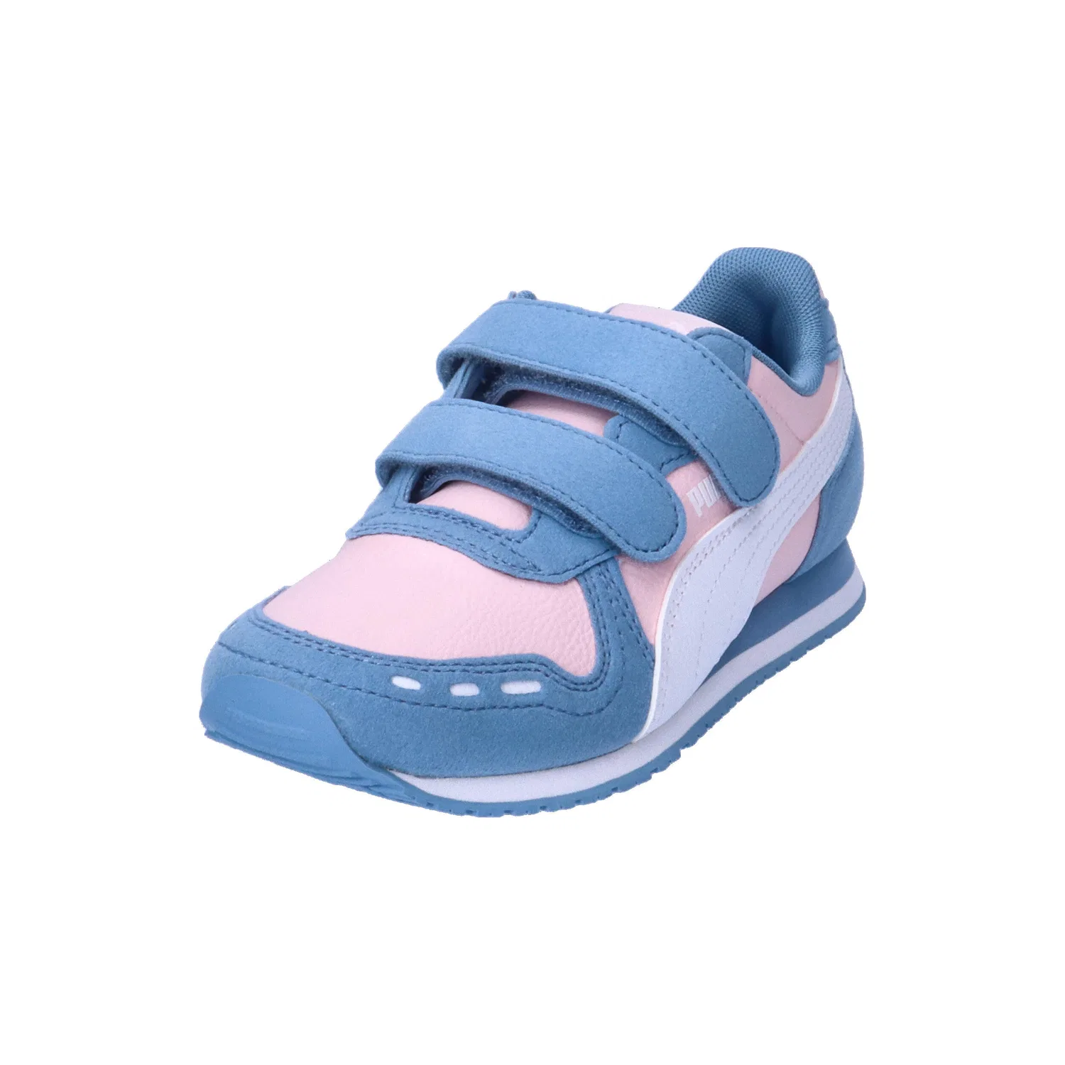 Детские легкие кроссовки Cabana Racer Puma, Rosa Weiss — фото 4