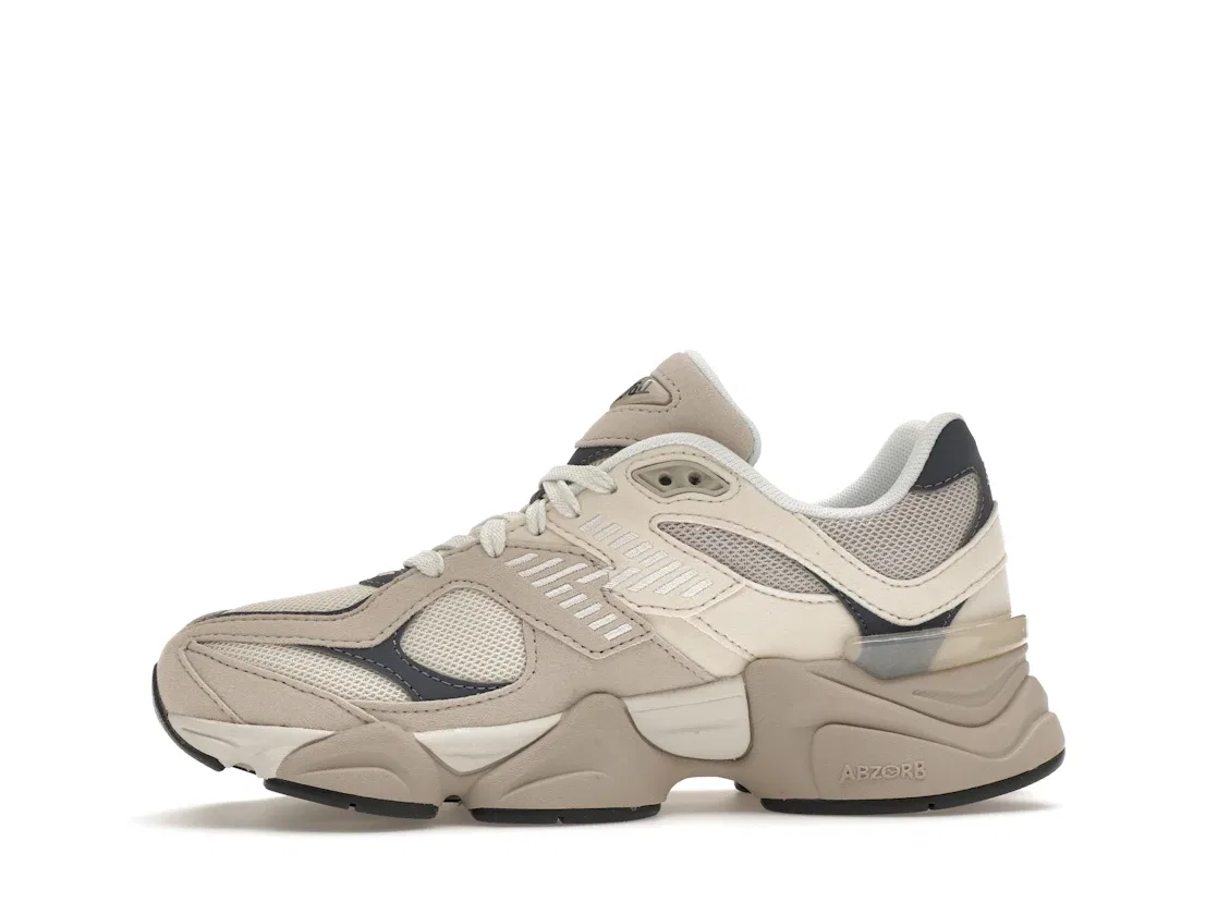 Детские кроссовки Lifestyle с волнистой подошвой New Balance 9060 Moonrock Linen, Moonrock Linen — фото 3