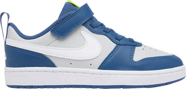 

Кроссовки Nike Court Borough Low 2 PS 'Grey Fog Mystic Navy', серый