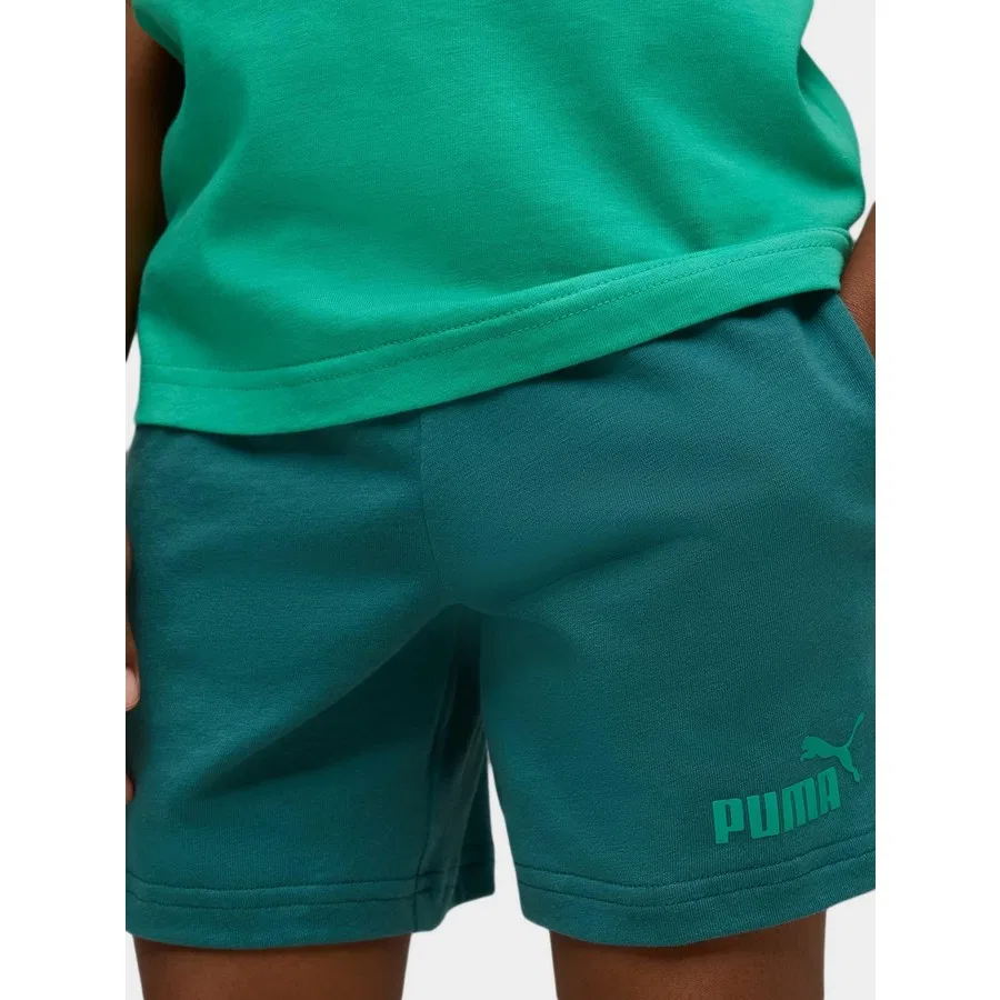 Детский спортивный костюм Puma Ess And Set, Зеленый — фото 3