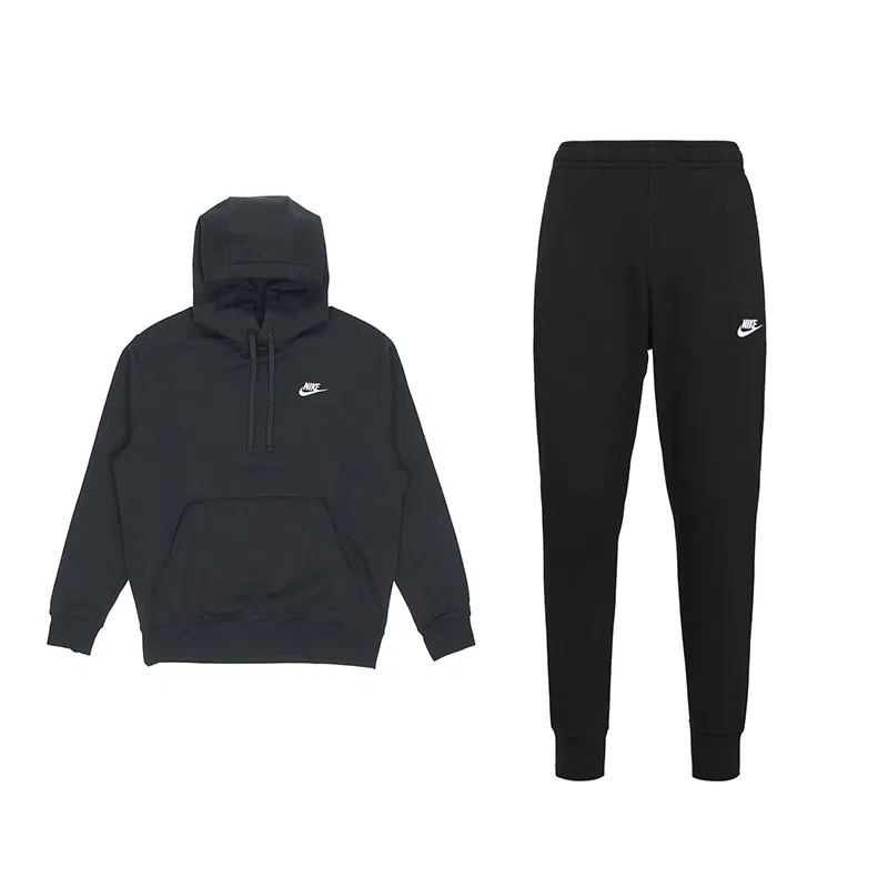 Спортивный комплект с длинным рукавом Nike, Black