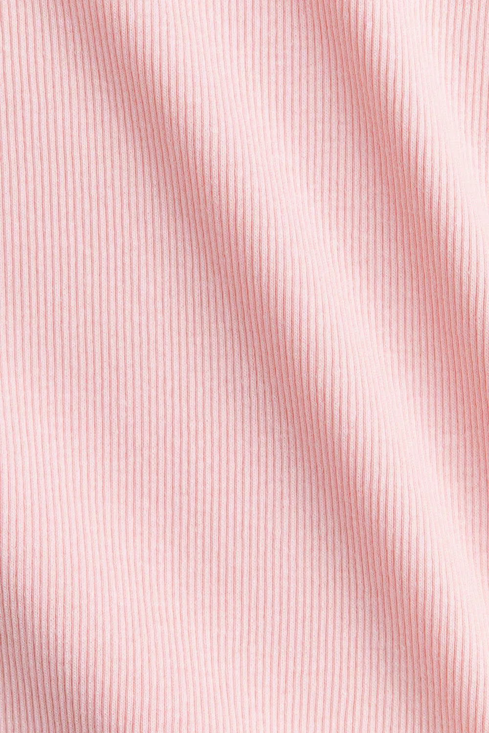 Рубашка из ребристого хлопка H&M, Hellrosa — фото 2