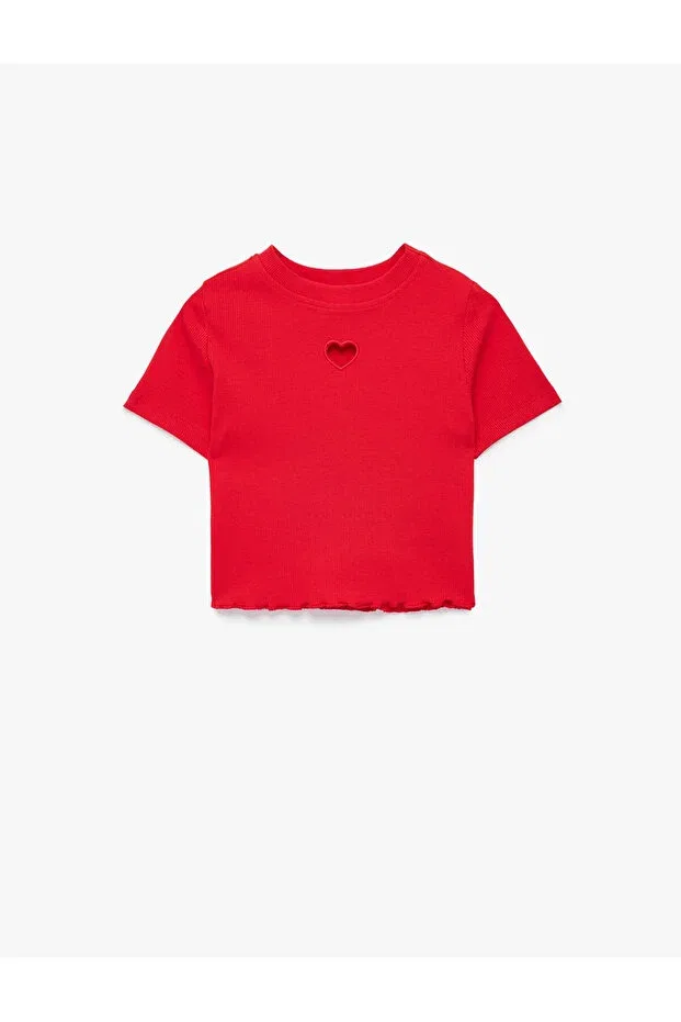 Детская футболка для девочек хлопковая Koton, Red