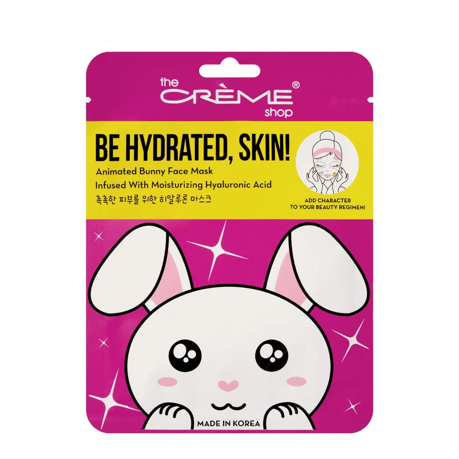 Гелевая маска для лица с гиалуроновой кислотой The Crème Shop, 25 г, Aloe Vera