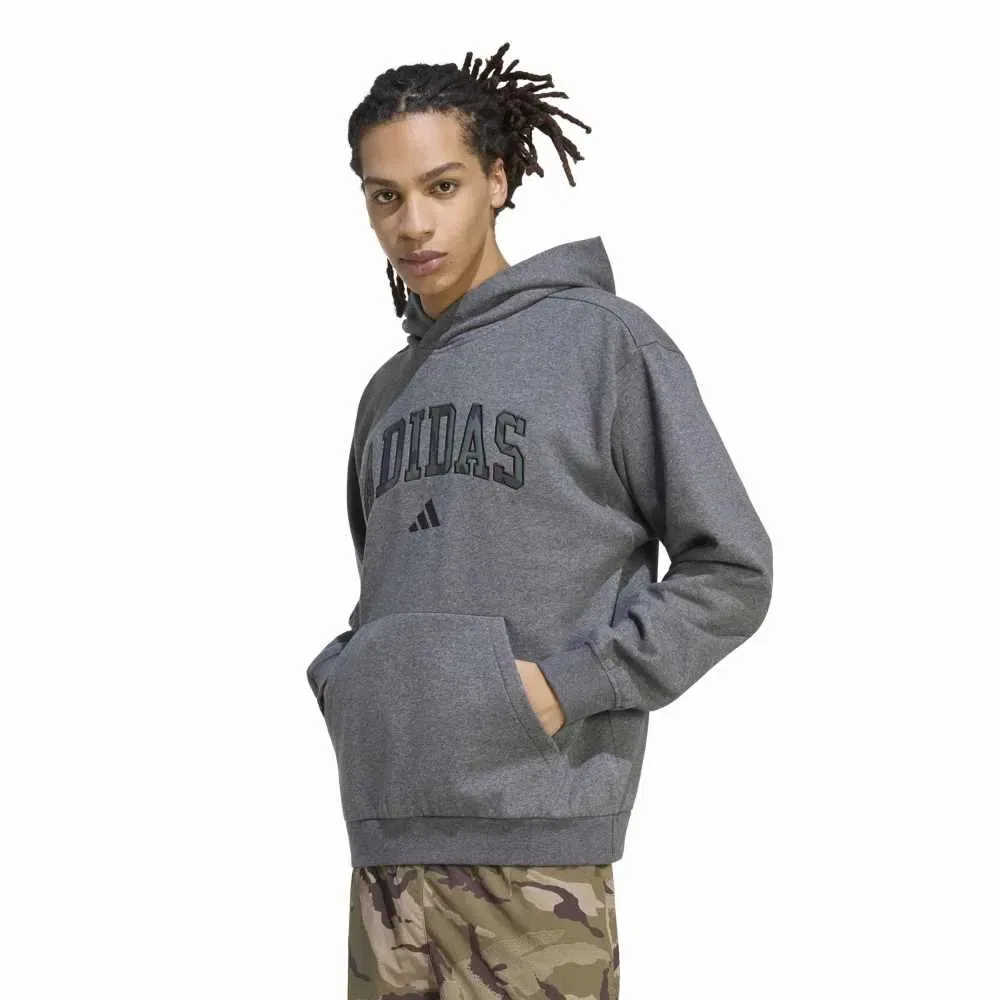 Мужской свитшот с камуфляжным принтом Seasonal Essentials Camo Adidas, Grey