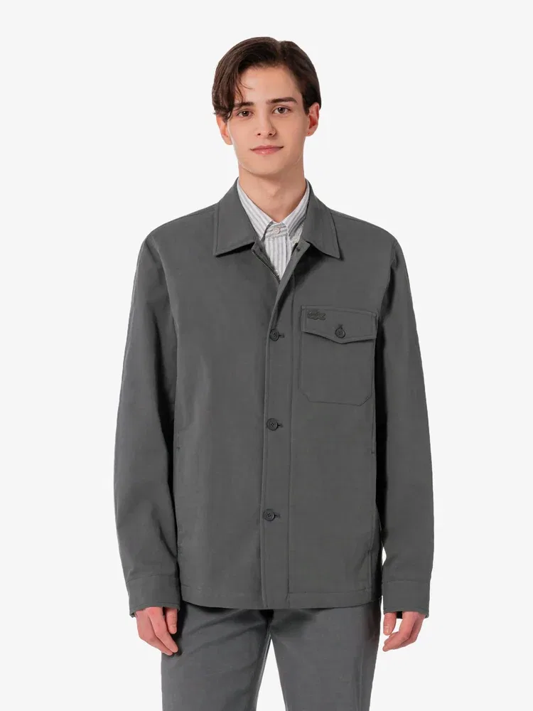 Куртка на кнопках LACOSTE, Antique Silver